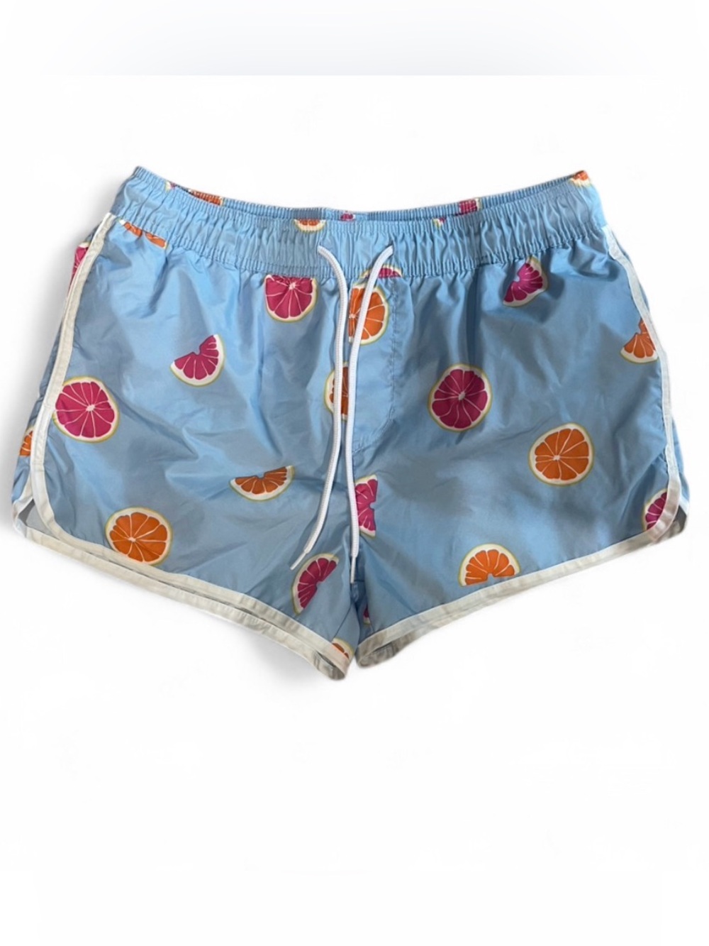 H&M Citrus Print Swim Shorts